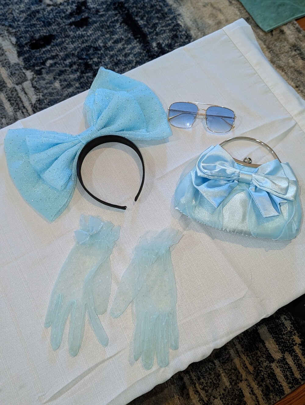 Light Blue Accessories Bundle